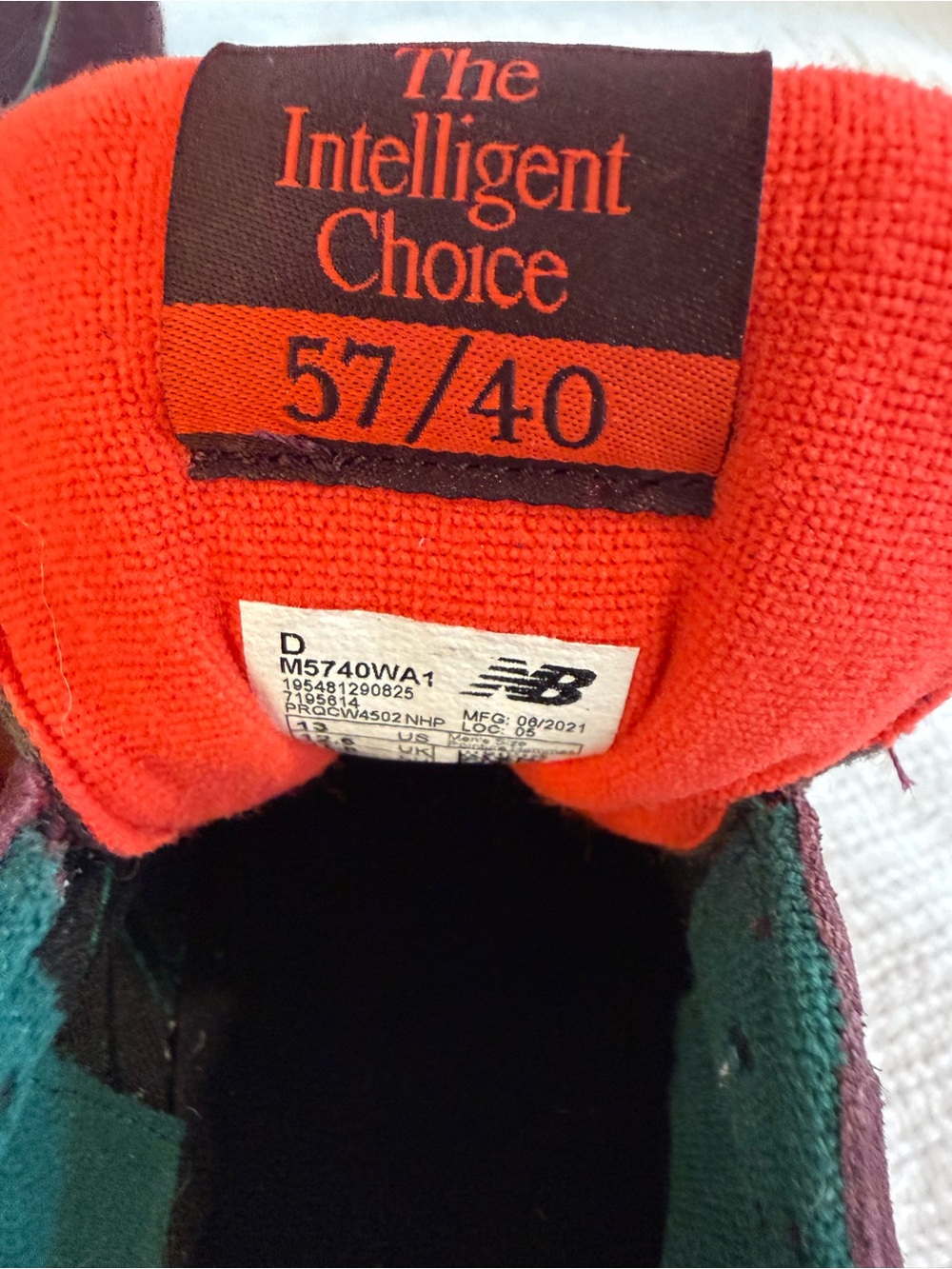 New Balance Men’s 57/40 Neo Henna Flame - Picture 10 of 12